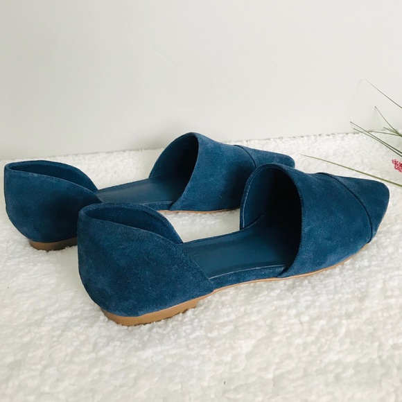 Able Sarai Pointed Leather Flat - Picture 2 of 9